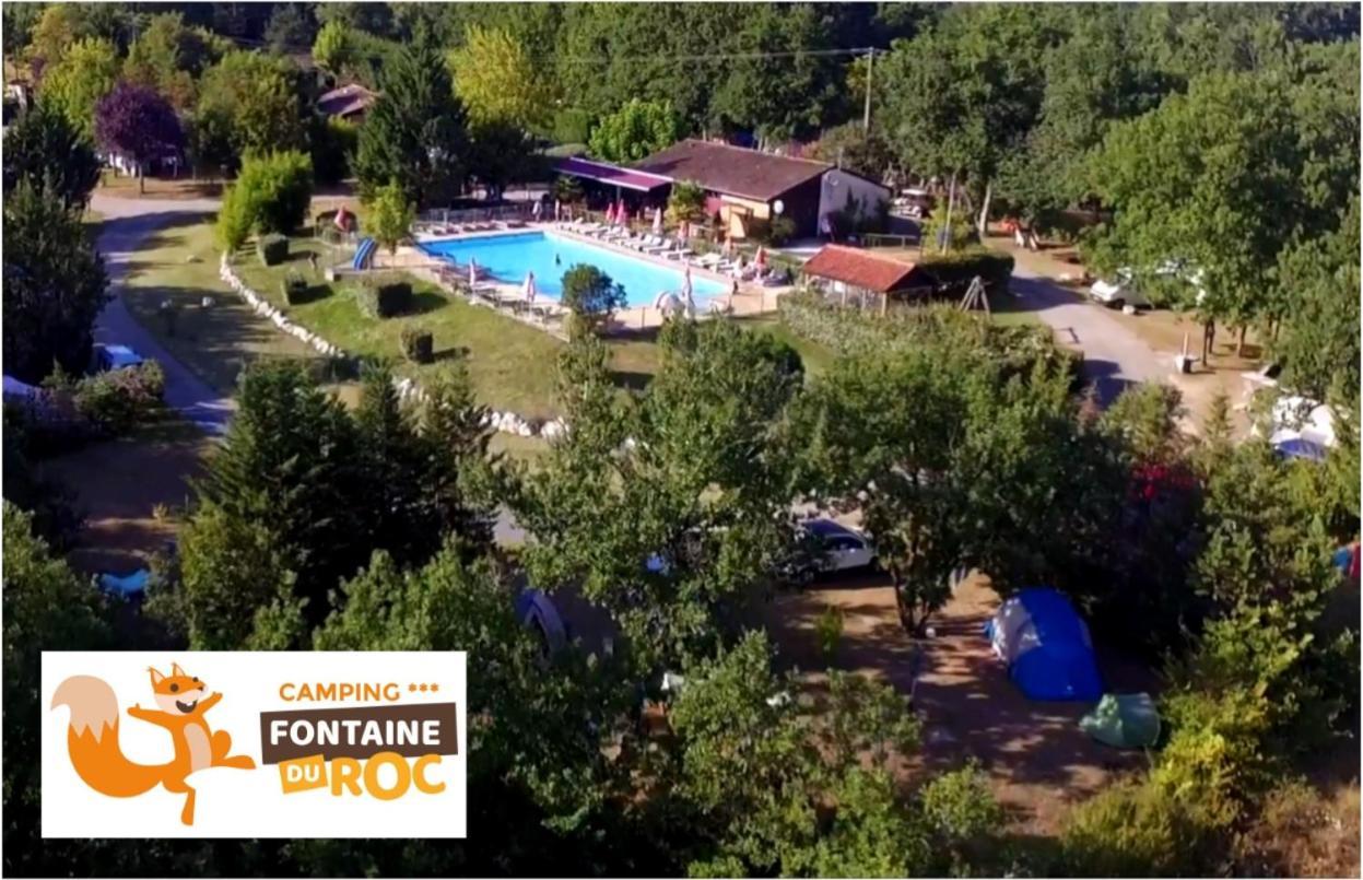 Camping Fontaine Du Roc Casa de hóspedes Devillac Exterior foto